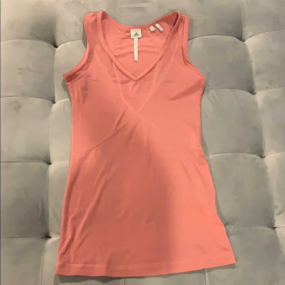 Stella McCartney V Neck Athletic Strawberry Tank S - Picture 1 of 7